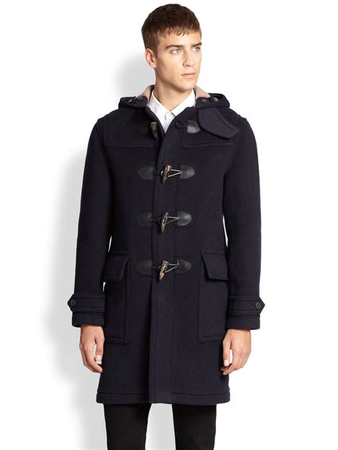 burberry duffle coat.